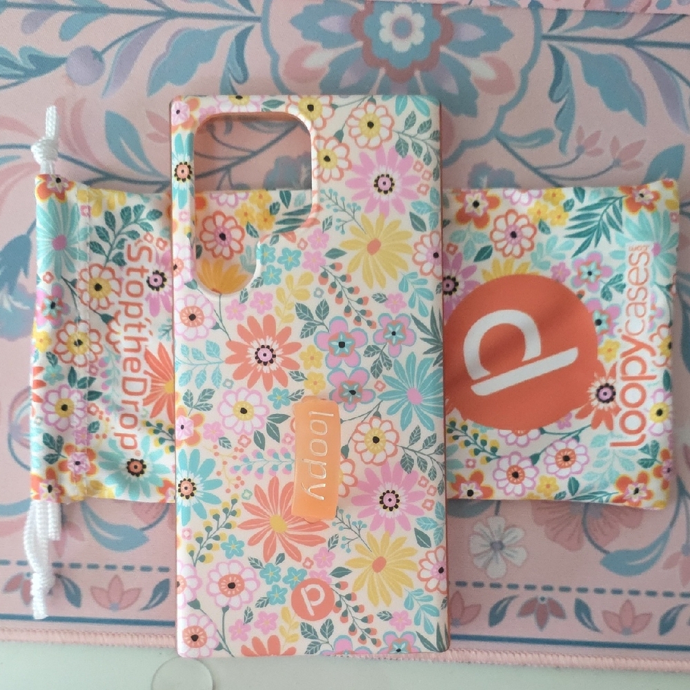 Samsung Galaxy S22 Ultra Loopy Case FLORAL BURST